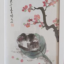 林玉玲水墨畫創作~午睡小咪~ 價格比較,價格查詢,歷史價格詳細信息