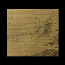 正善人文專拍---{繪畫585}---晚清名家柳濱—梅雀圖---畫心尺寸約：13 X 55.5 cm 歷史價格詳細信息