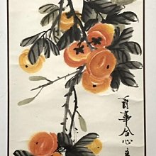 手繪國畫書法已裱-潘振鏞(人物書法)，裱紙約32.8cmx45cm，畫心約27.5cmx17.5cmx2 歷史價格詳細信息