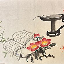 【大流通】A060 黃君璧 墨山水 曲溪苔徑 鏡片 歷史價格詳細信息