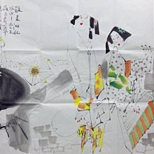 ~名人字畫手繪 金鴻均 國畫 工筆 花鳥 牡丹 贈作者資料原圖 歷史價格詳細信息