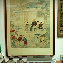 ~求古軒~早期黃楊木刻 松鶴常青 筆筒 歷史價格詳細信息
