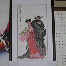 【鍾馗畫作專賣店】林晉,鍾馗畫作，設色水墨畫作品 歷史價格詳細信息