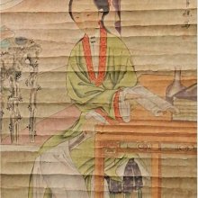 清代名家永瑢平安如意圖客廳臥室掛畫書房裝飾畫絲綢畫定制 歷史價格詳細信息