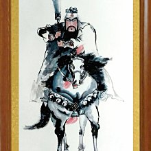 ☆【吉祥如意藝術】㊣100%全手繪招財開運起家興業關公關羽關聖帝君國畫~忠義千秋~10(192X88公分)gold242 歷史價格詳細信息