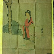 手繪國畫未裱-馮超然(愛妃)，約96cmx46cm，附張子賢鑑定證書。 歷史價格詳細信息