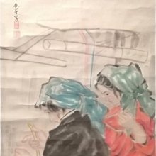 [中國筆墨畫] 中國工藝美術大師 熊崇榮 《歲寒三友》手繪真跡 歷史價格詳細信息