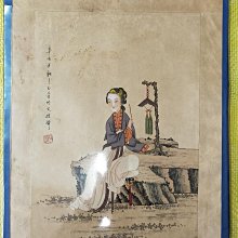 手繪畫作含框含鏡片（紅白梅雙鶴） ，日本畫家“月居偉光”畫心約47cmx26cm,含框約65cmx44cm。 歷史價格詳細信息