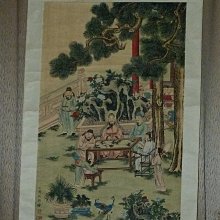 古玩軒~國畫 書法 墨寶 工筆畫 名家畫 絹布畫 款 七薌改琦~AAT279 價格比較,價格查詢,歷史價格詳細信息