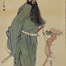 【徐悲鴻字畫專賣店】張木養, 禪, 人物, 水墨畫作品 歷史價格詳細信息