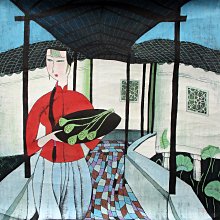 粉嫩葉中式民國風睡衣女士冰絲透氣舒適加大碼套裝寬鬆夏季家居服 歷史價格詳細信息