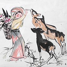 【 懷德-肖 】現 代 水墨  - 廖 鴻 興 --1992黑与青-- 鏡 框 歷史價格詳細信息