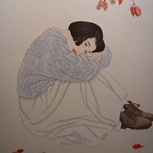 【 懷德-肖 】現 代 水墨  - 廖 鴻 興 --1992黑与青-- 鏡 框 歷史價格詳細信息