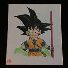 【 金王記拍寶網 】（常5) S2561 七龍珠手繪小品  角色人物 龍珠超-札馬斯  手繪ㄧ幅 王品弘繪 鳥山-弘 款 可參考影片購藏 歷史價格詳細信息