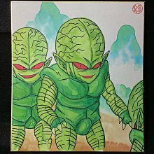 【 金王記拍寶網 】（常5)S2529 七龍珠手繪小品  角色人物 龜仙人 手繪ㄧ幅 王品弘繪 鳥山-弘 款 可參考影片購藏 歷史價格詳細信息