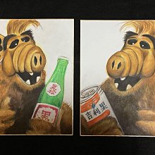 【 金王記拍寶網 】（常5) S2596 超級瑪利歐-魔菇王國 手繪小品ㄧ幅 王大有款 可參考影片購藏 歷史價格詳細信息