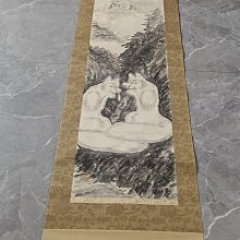 回流字畫，人物畫，絹本原裱，尺寸189*39公分裝裱，119*27公分畫心，章款自查，沒有軸頭，品相如圖所示，等待有緣人， 手機無 古玩 老貨 擺件【董先生】 歷史價格詳細信息