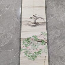 回流老畫，《鶯》，紙本原裱，尺寸187*29公分裝裱，106*20公分畫心，章款自查，品相如圖所示，等待有緣人， 手機無美顏拍照， 古玩 老貨 擺件【董先生】 歷史價格詳細信息
