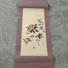 回流老畫，花卉茶掛，紙本原裱，尺寸135*46公分裝裱，67*34公分畫心，實木軸頭，章款自查，品相如圖所示，等待有緣人， 手機無 古玩 老貨 擺件【董先生】 歷史價格詳細信息