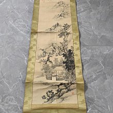 回流老畫，紙本綾裱，尺寸134*59公分裝裱，38*43公分畫心，章款自查，璐璐軸頭，品相如圖所示，等待有緣人， 手機無美顏拍照， 古玩 老貨 擺件【董先生】 歷史價格詳細信息