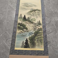 回流老畫，紙本綾裱，尺寸134*59公分裝裱，38*43公分畫心，章款自查，璐璐軸頭，品相如圖所示，等待有緣人， 手機無美顏拍照， 古玩 老貨 擺件【董先生】 歷史價格詳細信息