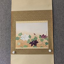 國內老畫，寫意畫，絹本原裱，尺寸188*39公分裝裱，120*28公分畫心，章款自查，品相如圖所示，等待有緣人， 手機無美顏拍照， 古玩 老貨 擺件【董先生】 歷史價格詳細信息