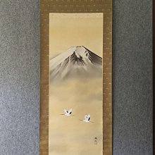 回流老畫，山水畫，紙本原裱，尺寸159*32.5公分裝裱，75*25公分畫心，陶瓷軸頭，章款自查，品相如圖所示，等待有緣人， 手機 古玩 老貨 擺件【董先生】 歷史價格詳細信息