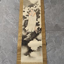 回流老畫，《龍》，紙本綾裱，尺寸147*41.5公分裝裱，67*29公分畫心，章款自查，璐璐軸頭，品相如圖所示，等待有緣人， 手機 古玩 老貨 擺件【董先生】 歷史價格詳細信息