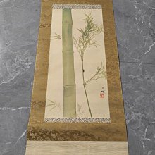 回流老畫，《高砂》，絹本原裱，尺寸193*54公分裝裱，108*41公分畫心，實木軸頭，章款美山，品相如圖所示，等待有緣人， 手機 古玩 老貨 擺件【董先生】 歷史價格詳細信息
