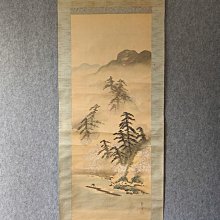 回流老畫，寫意畫題芭蕉翁詩句，紙本原裱，尺寸116*54公分裝裱，32*51公分畫心，章款翠香，實木軸頭，品相如圖所示，等待有緣人 古玩 老貨 擺件【董先生】 歷史價格詳細信息