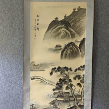【春天】山水畫 山水圖 風景畫-大幅83x68cm ~驚豔米勒 田園之美 歷史價格詳細信息