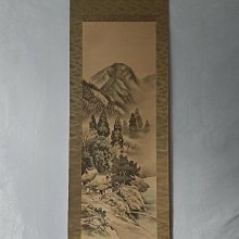 回流字畫，《鬆鶴延年》，絹本原裱，尺寸173*62公分裝裱，90*47公分畫心，章款自查，實木軸頭，品相如圖所示，等待有緣人， 手 古玩 老貨 擺件【董先生】 歷史價格詳細信息