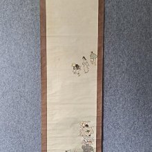 回流老畫，寫意畫，紙本原裱，尺寸134*60公分裝裱，44*58公分畫心，章款自查，實木軸頭，品相如圖所示，等待有緣人， 手機無美 古玩 老貨 擺件【董先生】 歷史價格詳細信息