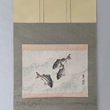 回流字畫，茶掛，紙本原裱，尺寸132*63公分裝裱，42*61公分畫心，章款自查，獸骨軸頭，品相如圖所示，等待有緣人， 手機無顏拍 古玩 老貨 擺件【董先生】 歷史價格詳細信息