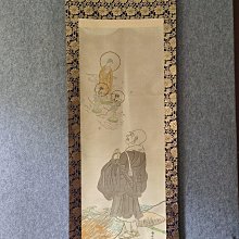 回流老畫，《跳鯉》，絹本原裱，尺寸182*53公分裝裱，105*40公分畫心，章款自查，璐璐軸頭，品相如圖所示，等待有緣人， 手機 古玩 老貨 擺件【董先生】 歷史價格詳細信息