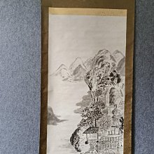 回流老畫，寫意畫題芭蕉翁詩句，紙本原裱，尺寸116*54公分裝裱，32*51公分畫心，章款翠香，實木軸頭，品相如圖所示，等待有緣人 古玩 老貨 擺件【董先生】 歷史價格詳細信息