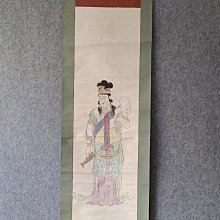 回流字畫，《鬆鶴延年》，絹本原裱，尺寸173*62公分裝裱，90*47公分畫心，章款自查，實木軸頭，品相如圖所示，等待有緣人， 手 古玩 老貨 擺件【董先生】 歷史價格詳細信息