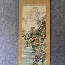 回流老畫，絹本原裱，尺寸179*52公分裝裱，103*39公分畫心，璐璐軸頭，章款自查，品相如圖所示，等待有緣人， 手機無美顏拍照 古玩 老貨 擺件【董先生】 歷史價格詳細信息