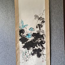 回流老畫，寫意畫，紙本原裱，尺寸134*60公分裝裱，44*58公分畫心，章款自查，實木軸頭，品相如圖所示，等待有緣人， 手機無美 古玩 老貨 擺件【董先生】 歷史價格詳細信息