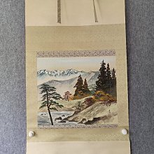 回流字畫，茶掛，紙本原裱，尺寸132*63公分裝裱，42*61公分畫心，章款自查，獸骨軸頭，品相如圖所示，等待有緣人， 手機無顏拍 古玩 老貨 擺件【董先生】 歷史價格詳細信息