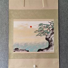 回流字畫，茶掛，紙本原裱，尺寸132*63公分裝裱，42*61公分畫心，章款自查，獸骨軸頭，品相如圖所示，等待有緣人， 手機無顏拍 古玩 老貨 擺件【董先生】 歷史價格詳細信息
