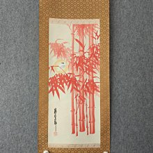 回流老畫，《題鶴》，紙本原裱，尺寸199*65公分裝裱，135*48.5公分畫心，章款自查，實木軸頭，品相如圖所示，等待有緣人， 古玩 老貨 擺件【董先生】 歷史價格詳細信息