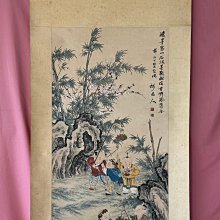 「愛菊廬」臺灣文獻-葉鏡鎔/字漢卿/日治時期臺藉書畫家/履次參加「臺日名家紙上書畫展」/花中四君子蘭/絹本畫（41.5/115.5）-F07 歷史價格詳細信息