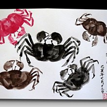 【 金王記拍寶網 】S1029  齊白石款 水墨蝦紋圖  手繪水墨書畫 老畫片一張   罕見 稀少 歷史價格詳細信息