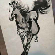 真跡非複制畫早期的富貴牡丹，很大幅，照片上面有尺寸落款處外面的塑膠保護地方有簽字筆字跡沒有污染到作品便宜賣1980自取 歷史價格詳細信息