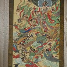 古玩軒~國畫 書法 墨寶 工筆畫 名家畫 絹布畫 款 七薌改琦~AAT279 歷史價格詳細信息