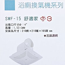順光浴室用通風電扇 排風扇(SWF-20) 110V 安裝孔尺寸： 250長X250寬X170深 mm-【便利網】 歷史價格詳細信息