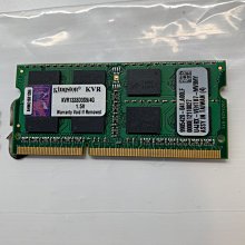 金士頓Kingston KVR1333D3S9/4G DDR3 1333 4GB 雙面/筆電 記憶體 歷史價格詳細信息