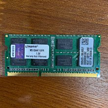 二手 金士頓 KINGSTON DDR3  KVR16L$11/4  1.35V 筆電記憶體 歷史價格詳細信息