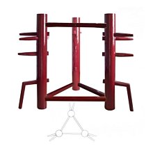 佛藝館   詠春拳木人樁 立式木人樁 框架式木人樁 實木（GA-0986） 歷史價格詳細信息